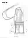 Fig. 12 - Stamp and device for receiving an inking pad