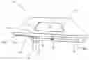 Fig. 01 - Method and apparatus for retrofitting a flat panel workstation system to existing desk tops and other like structures