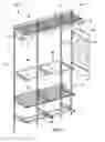 Fig. 02 - Top rail assembly for adjustable organizer system