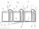 Fig. 01 - Method of establishing clam bed colonies and mobile floating hatchery for implementing same