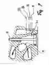 Fig. 08 - Cooled cylinder head for a reciprocating engine