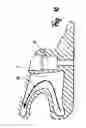 Fig. 09 - Cooled cylinder head for a reciprocating engine
