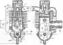 Fig. 01 - Crankcase scavenged four-stroke engine