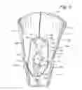 Fig. 05 - Orthopedic walker having a soft boot with a deformable insert