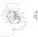 Fig. 02 - Pulley anchor dock for a shutter cord