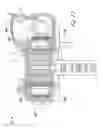 Fig. 28 - Disk brake having a brake application system with a rotary lever