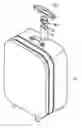 Fig. 01 - Luggage having a rotatable handle