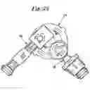 Fig. 18 - Valve for dispensing two liquids at a predetermined ratio