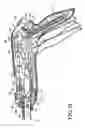 Fig. 17 - Curved cutter stapler with aligned tissue retention feature