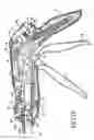 Fig. 18 - Curved cutter stapler with aligned tissue retention feature