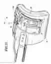 Fig. 22 - Curved cutter stapler with aligned tissue retention feature