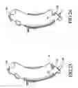 Fig. 24 - Curved cutter stapler with aligned tissue retention feature