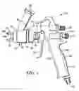 Fig. 02 - Liquid spray gun with manually separable portions
