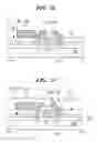 Fig. 11 - Organic EL display and method of fabricating comprising plural TFTs and with connection electrode wrapped on organic pattern