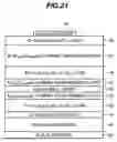 Fig. 19 - Semiconductor light emitting device having quantum well layer sandwiched between carrier confinement layers