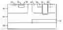 Fig. 01 - Selective epi-region method for integration of vertical power MOSFET and lateral driver devices