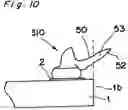 Fig. 13 - Semiconductor element having protruded bump electrodes