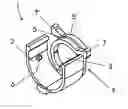 Fig. 01 - Device for fixing a clamp to a hose