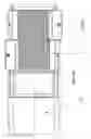 Fig. 04 - Combination bed-liner and toolbox for pick-up truck