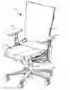Fig. 01 - Chair with backward and forward passive tilt capabilities