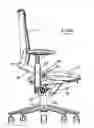 Fig. 08 - Chair with backward and forward passive tilt capabilities