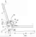 Fig. 01 - Device for sending down seat backrests in vehicles