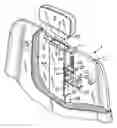 Fig. 01 - Adjustable retainer for a headrest