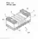 Fig. 12 - Method of adjusting a characteristic of wire-wound type chip coil by adjusting the space between conductive wires
