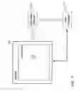 Fig. 09 - Touch sensitive device employing bending wave vibration sensing and excitation transducers