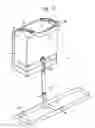 Fig. 14 - Mounting kit for releasably securing portable video player device and/or detachable display unit to vehicle seat
