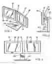 Fig. 02 - Computer display screen system and adjustable screen mount, and swinging screens therefor