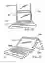 Fig. 13 - Computer display screen system and adjustable screen mount, and swinging screens therefor