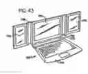 Fig. 19 - Computer display screen system and adjustable screen mount, and swinging screens therefor
