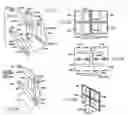 Fig. 23 - Computer display screen system and adjustable screen mount, and swinging screens therefor