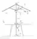 Fig. 01 - Light for patio umbrella