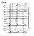 Fig. 19 - Flash memory with trench select gate and fabrication process