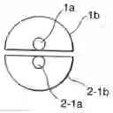 Fig. 01 - Method of manufacturing a fiber-type optical coupler with slanting bragg diffraction gratings
