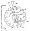 Fig. 01 - Gear pump with gears having curved teeth and method of feeding elastomeric material
