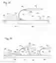 Fig. 16 - Method and apparatus for forming tow-based absorbent structures with a single casing sheet