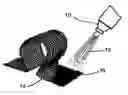 Fig. 01 - Method of fabricating free standing objects using thermal spraying