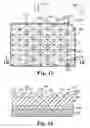 Fig. 11 - Compound mold and structured surface articles containing geometric structures with compound faces and method of making same