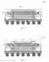 Fig. 13 - Semiconductor multi-package module having inverted second package stacked over die-up flip-chip ball grid array (BGA) package
