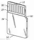 Fig. 01 - Memory card with chamfer