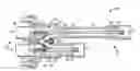 Fig. 01 - Telecommunications patch jack having wishbone actuator with bifurcated contact