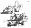 Fig. 01 - Toy vehicles having interchangeable body styles