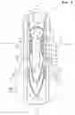 Fig. 05 - Elongated absorbent article with compressed groove