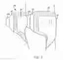 Fig. 04 - Disposable absorbent garment with elastic inner layer having multiple fasteners
