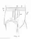 Fig. 05 - Disposable absorbent garment with elastic inner layer having multiple fasteners