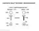 Fig. 01 - Bioabsorbable fasteners for preparing and securing ligament replacement grafts