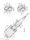 Fig. 12 - Device and method for suturing of internal puncture sites